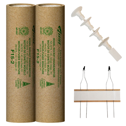F15-2 Pro Series II 29mm Engines for Model Rockets (2) (EST10009)