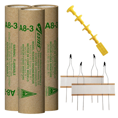 A8-3 Standard Engines for Model Rockets (3) (EST10017)