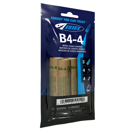 B4-4 Standard Engines for Model Rockets (3) (EST10019)