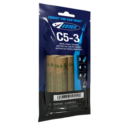 C5-3 Standard Engines for Model Rockets (3) (EST10022)