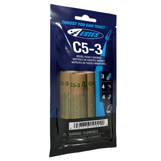 C5-3 Standard Engines for Model Rockets (3) (EST10022)