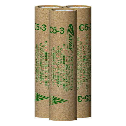 C5-3 Standard Engines for Model Rockets (3) (EST10022)