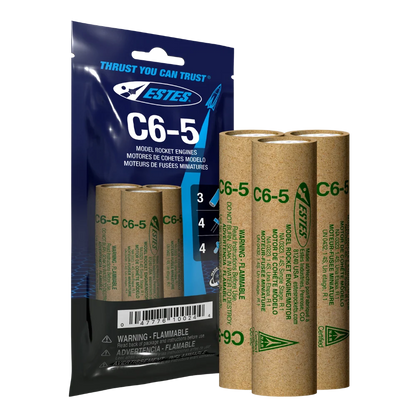 C6-5 Standard Engines for Model Rockets (3) (EST10024)