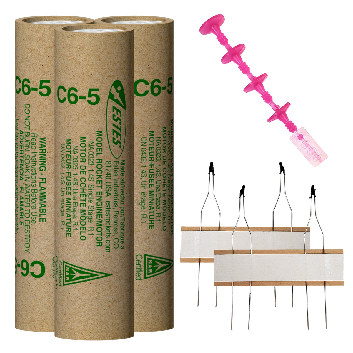 C6-5 Standard Engines for Model Rockets (3) (EST10024)