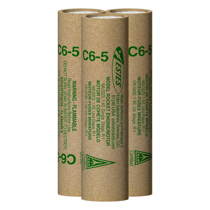 C6-5 Standard Engines for Model Rockets (3) (EST10024)