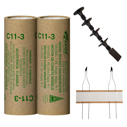 C11-3 Standard Engines for Model Rockets (2) (EST10025)