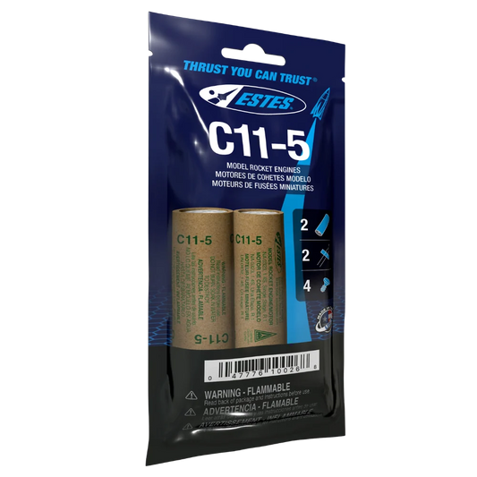 C11-5 Standard Engines for Model Rockets (2) (EST10026)