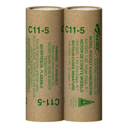 C11-5 Standard Engines for Model Rockets (2) (EST10026)