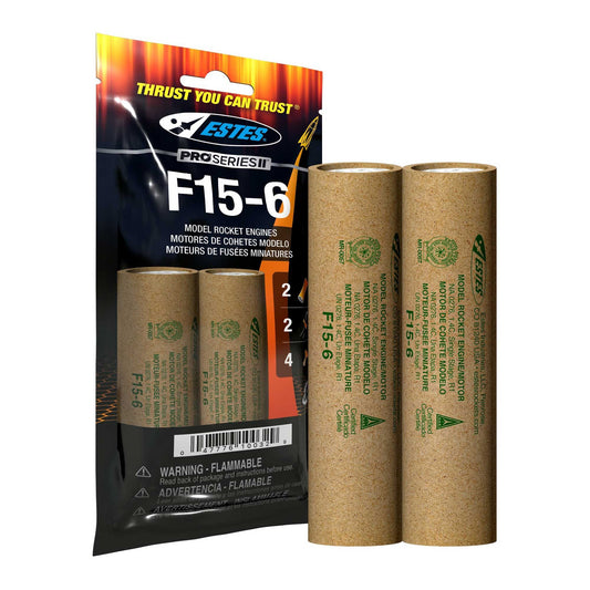 F15-6 29mm Engine PSII Model Rocket Engine Bagged (EST10032)