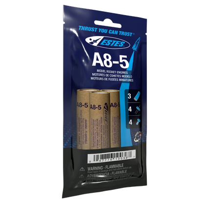 A8-5 Standard Engines for Model Rockets (3) (EST10036)