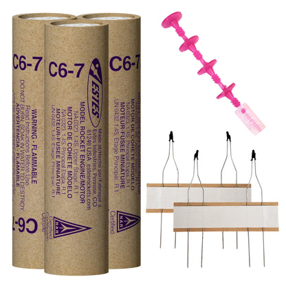 C6-7 Standard Engines for Model Rockets (3) (EST10038)