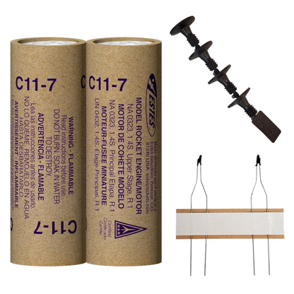 C11-7 Standard Engines for Model Rockets (2) (EST10039)