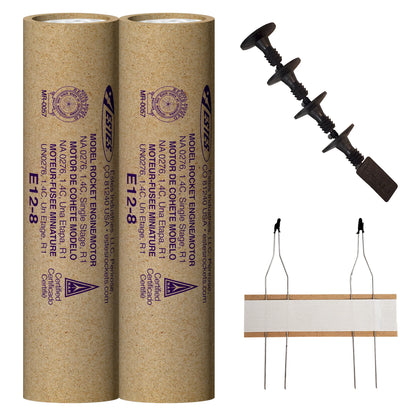 E12-8 Standard Engines for Model Rockets (3) (EST10041)