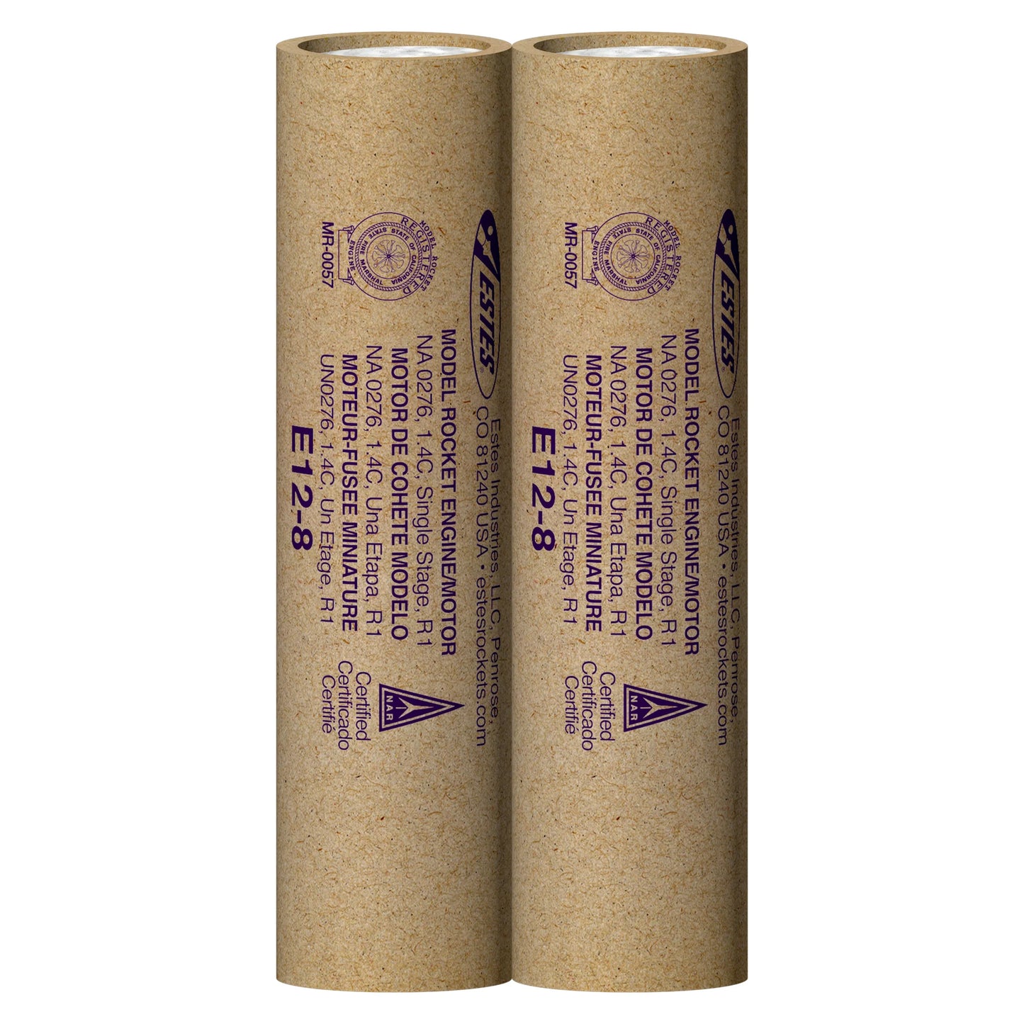 E12-8 Standard Engines for Model Rockets (3) (EST10041)