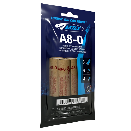 A8-0 Standard Engines for Model Rockets (3) (EST10045)