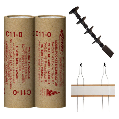 C11-0 Standard Engines for Model Rockets (2) (EST10048)