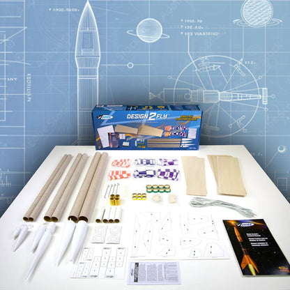 Design2Fly Model Rocket Kit (EST1199)