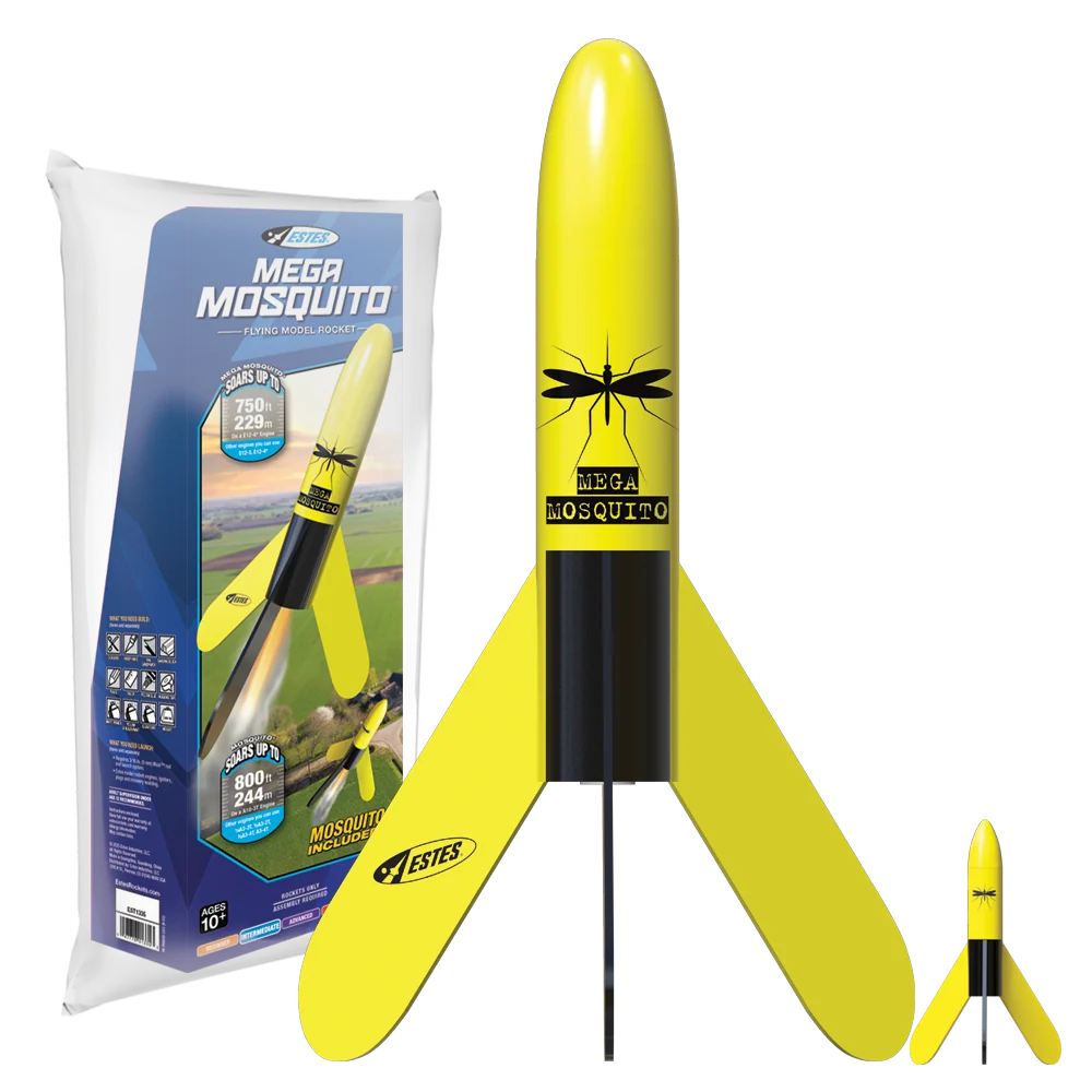 Mega Mosquito Model Rocket Kit (EST1335)