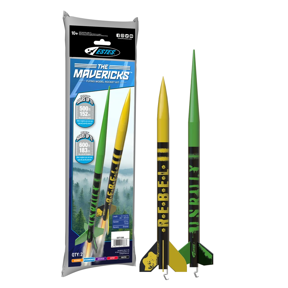 The Mavericks Model Rocket Kit (EST1366)