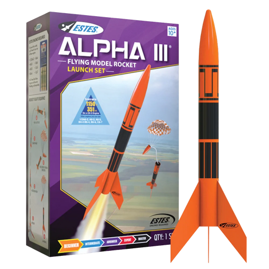 Alpha 3 E2X Model Rocket Launch Set (EST1427)