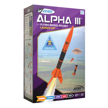 Alpha 3 E2X Model Rocket Launch Set (EST1427)
