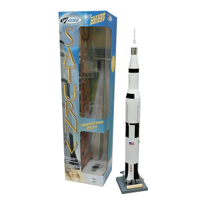 1/200 Saturn V Scale Model Rocket ARF with Stand (EST2160)