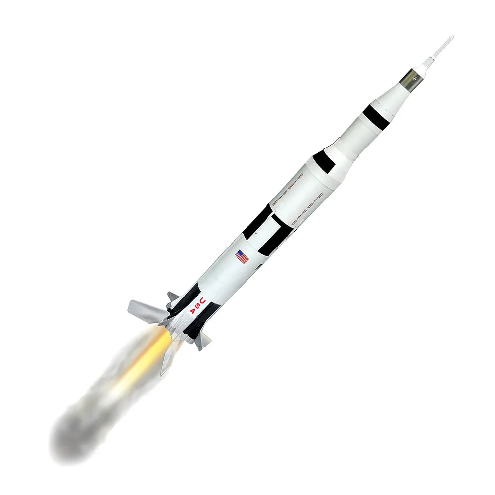 1/200 Saturn V Scale Model Rocket ARF with Stand (EST2160)