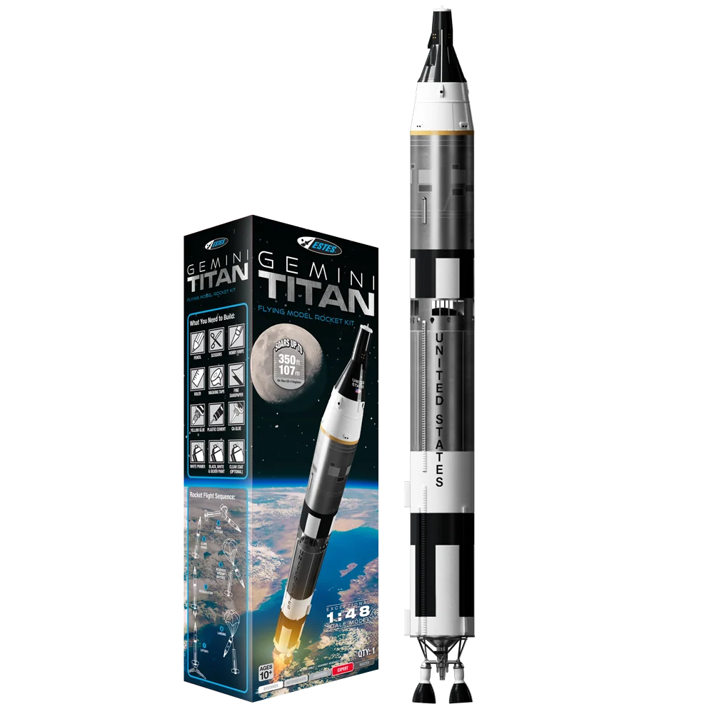 Gemini Titan Model Rocket Kit (EST2210)
