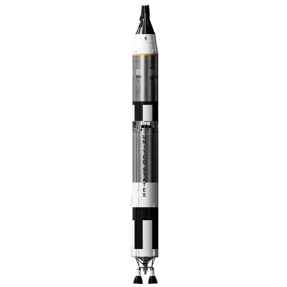 Gemini Titan Model Rocket Kit (EST2210)
