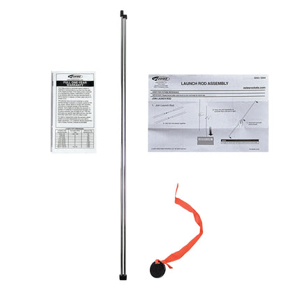 1/8" Two-Piece Launch Rod for Model Rockets (EST2243)