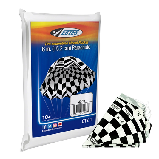 6" Parachute for Model Rockets (EST2262)
