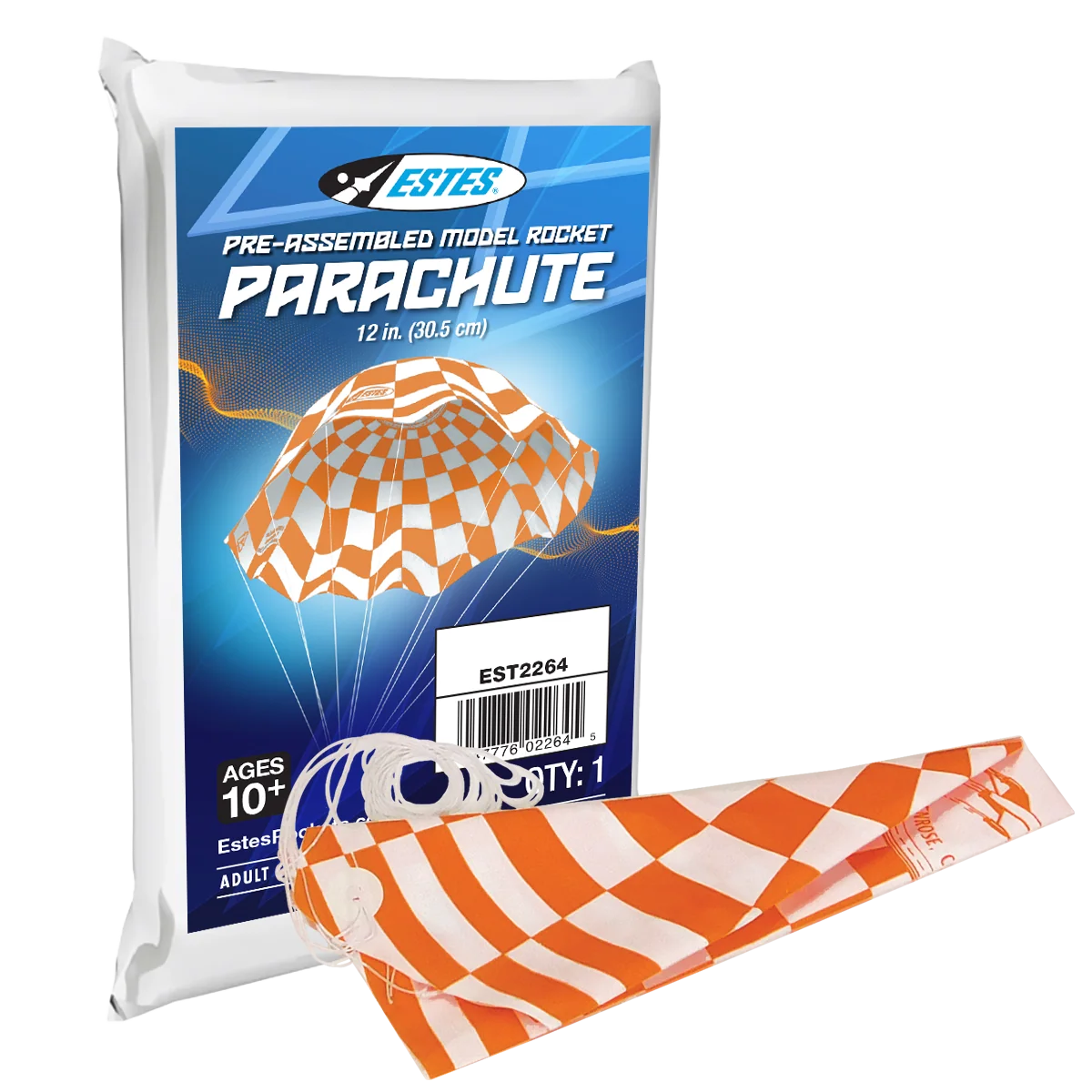 12" Parachute for Model Rockets (EST2264)