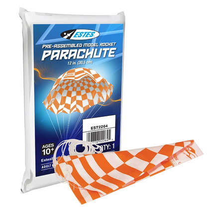 12" Parachute for Model Rockets (EST2264)