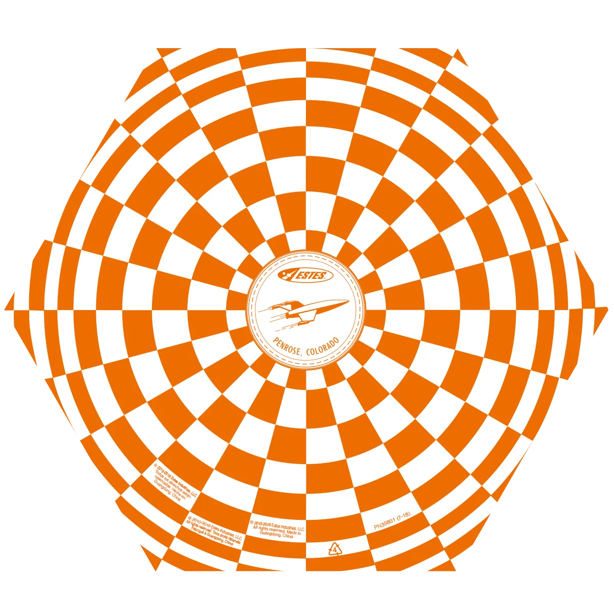 12" Parachute for Model Rockets (EST2264)