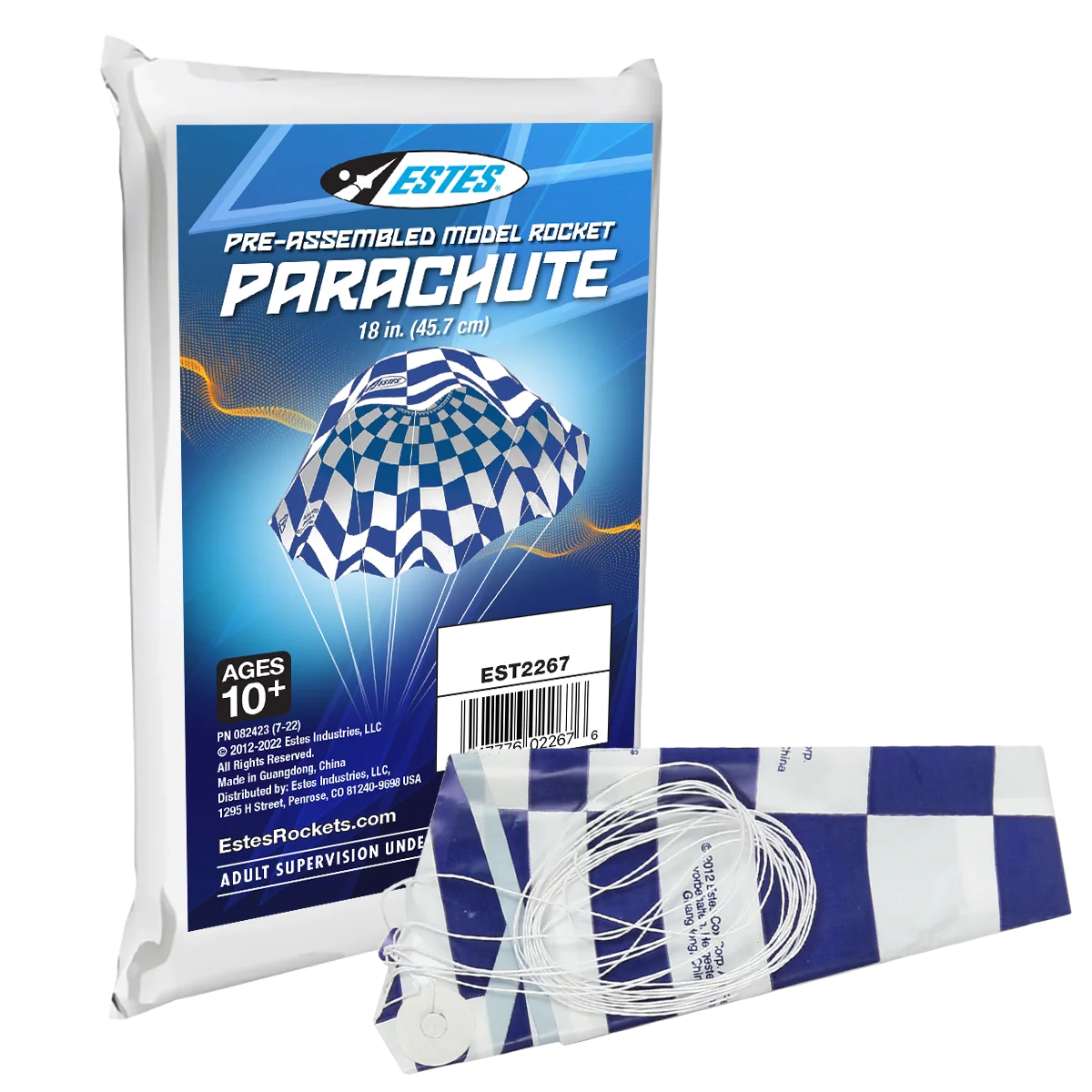 18" Parachute for Model Rockets (EST2267)