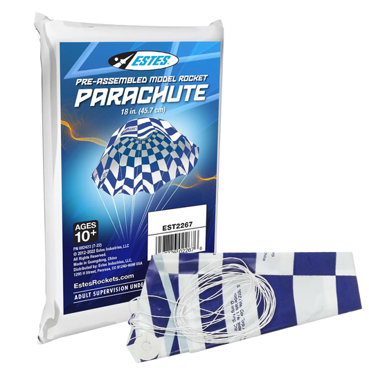18" Parachute for Model Rockets (EST2267)