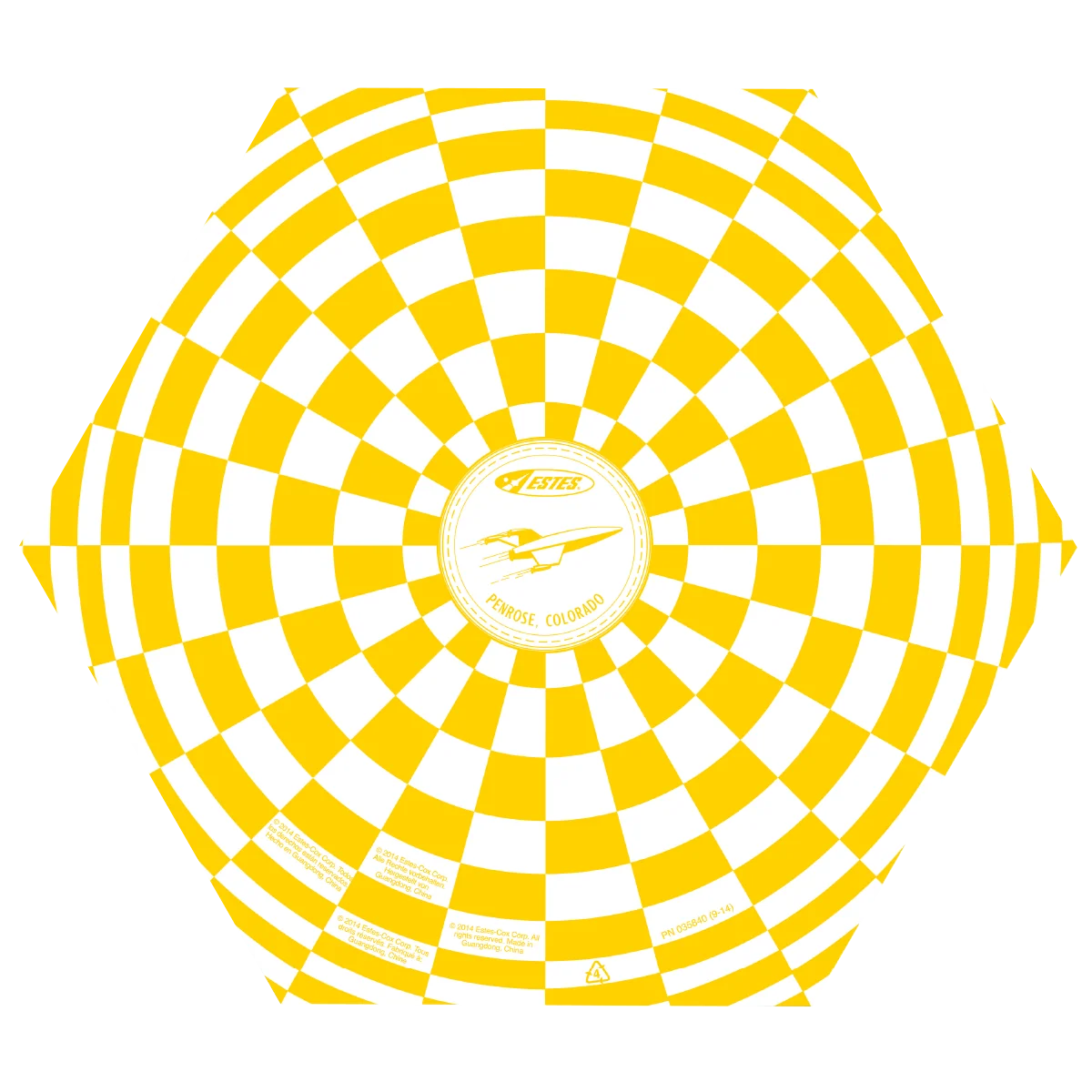 9" Parachute for Model Rockets (EST2268)