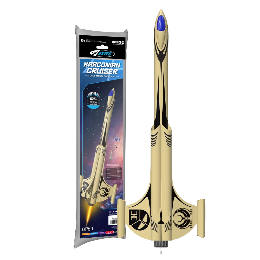 The Xarconian Cruiser Model Rocket Kit (EST3223)