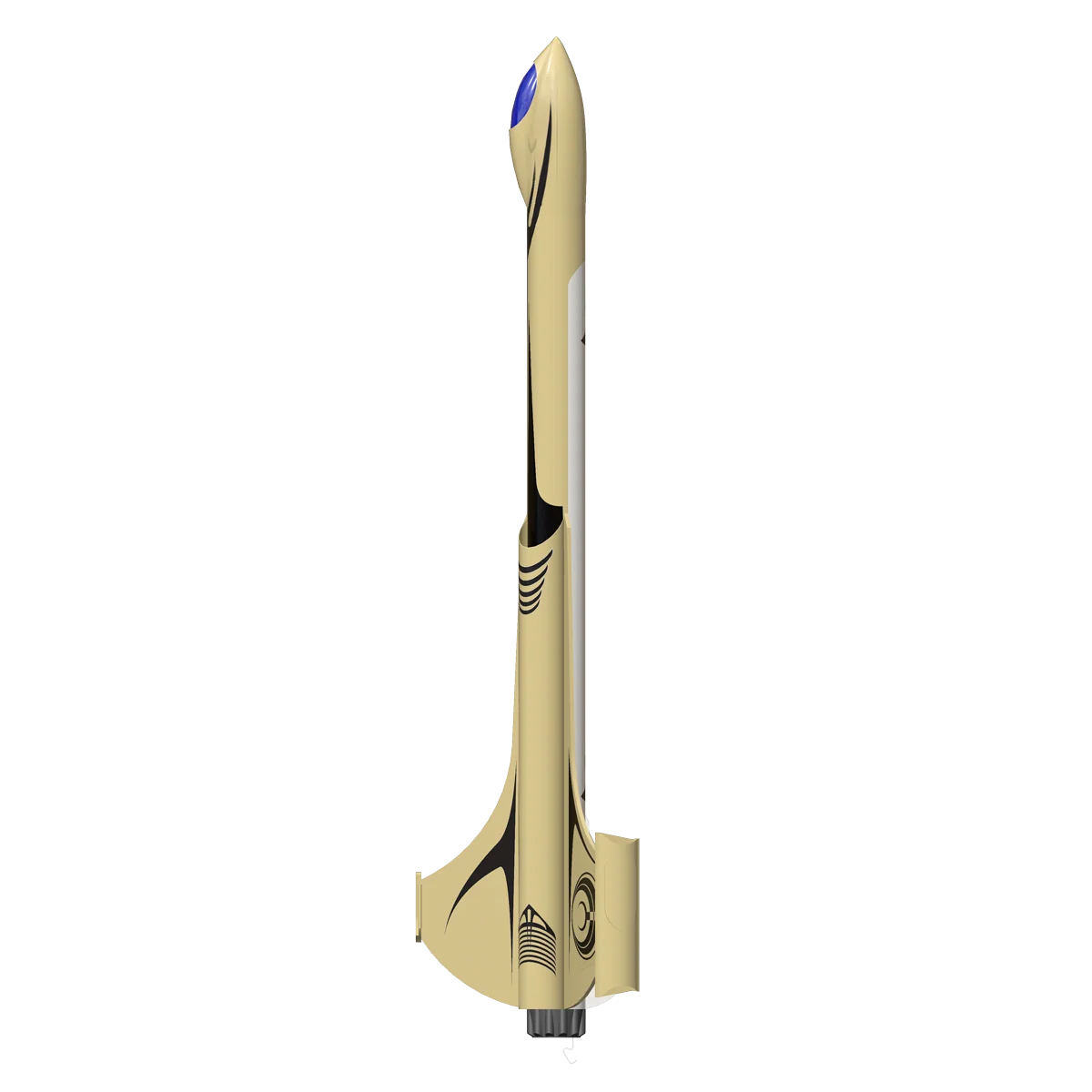 The Xarconian Cruiser Model Rocket Kit (EST3223)