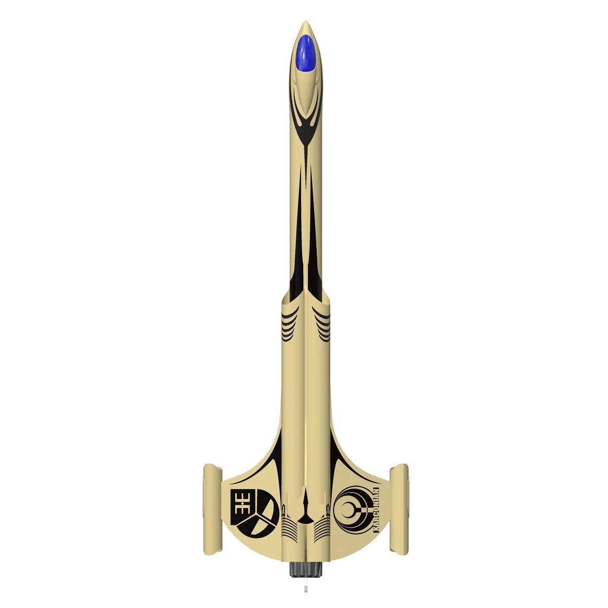 The Xarconian Cruiser Model Rocket Kit (EST3223)
