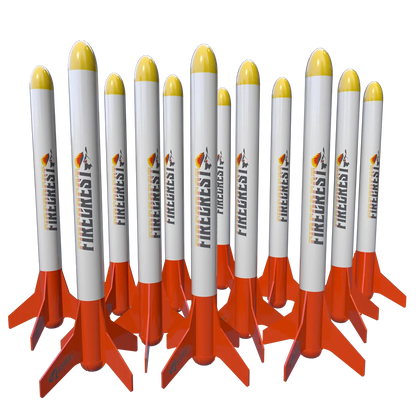 Firecrest Educator Bulk Pack Model Rocket Kits (12) (EST5334)