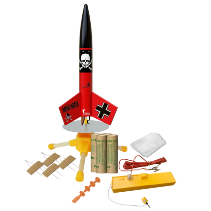 Mini Der Red Max Model Rocket Starter Set (EST5337)