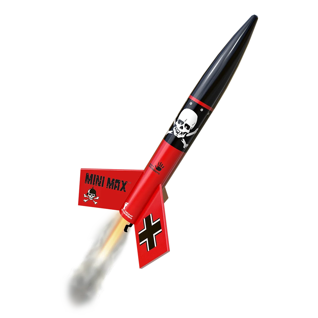 Mini Der Red Max Model Rocket Starter Set (EST5337)