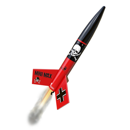 Mini Der Red Max Model Rocket Starter Set (EST5337)