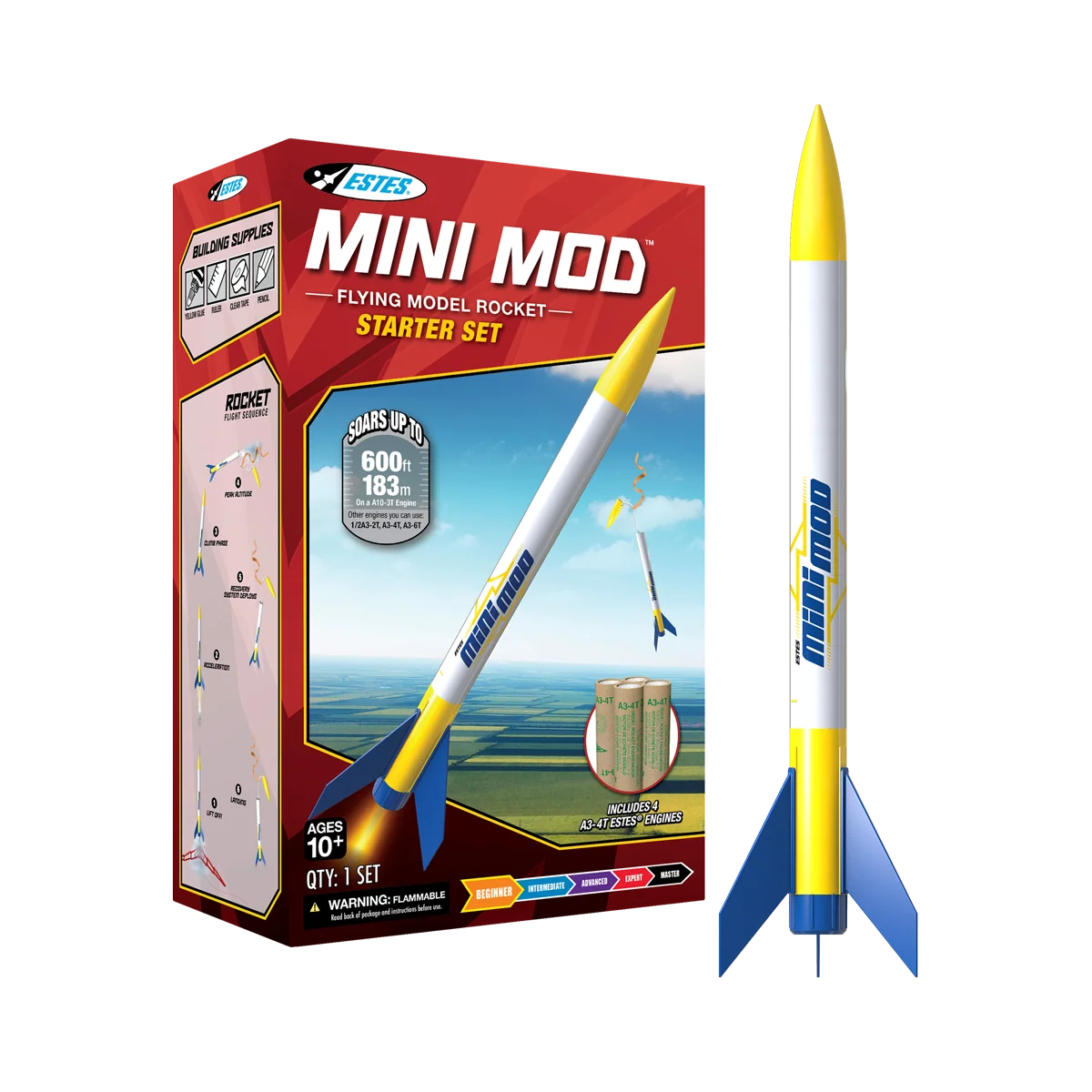 Mini Mod Model Rocket STEM Starter Set (EST643)