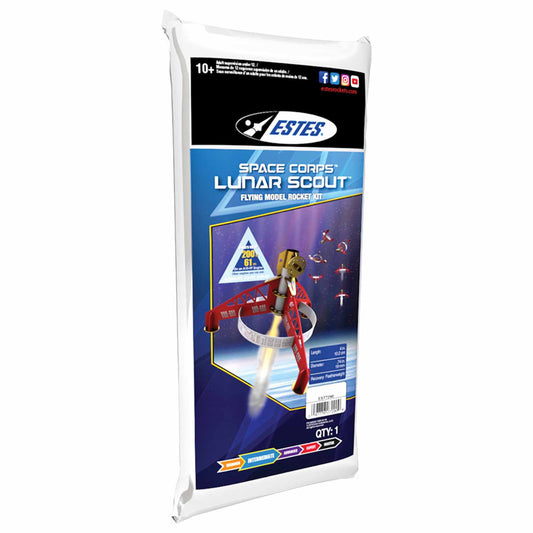 Space Corps Lunar Scout Model Rocket Kit (EST7290)