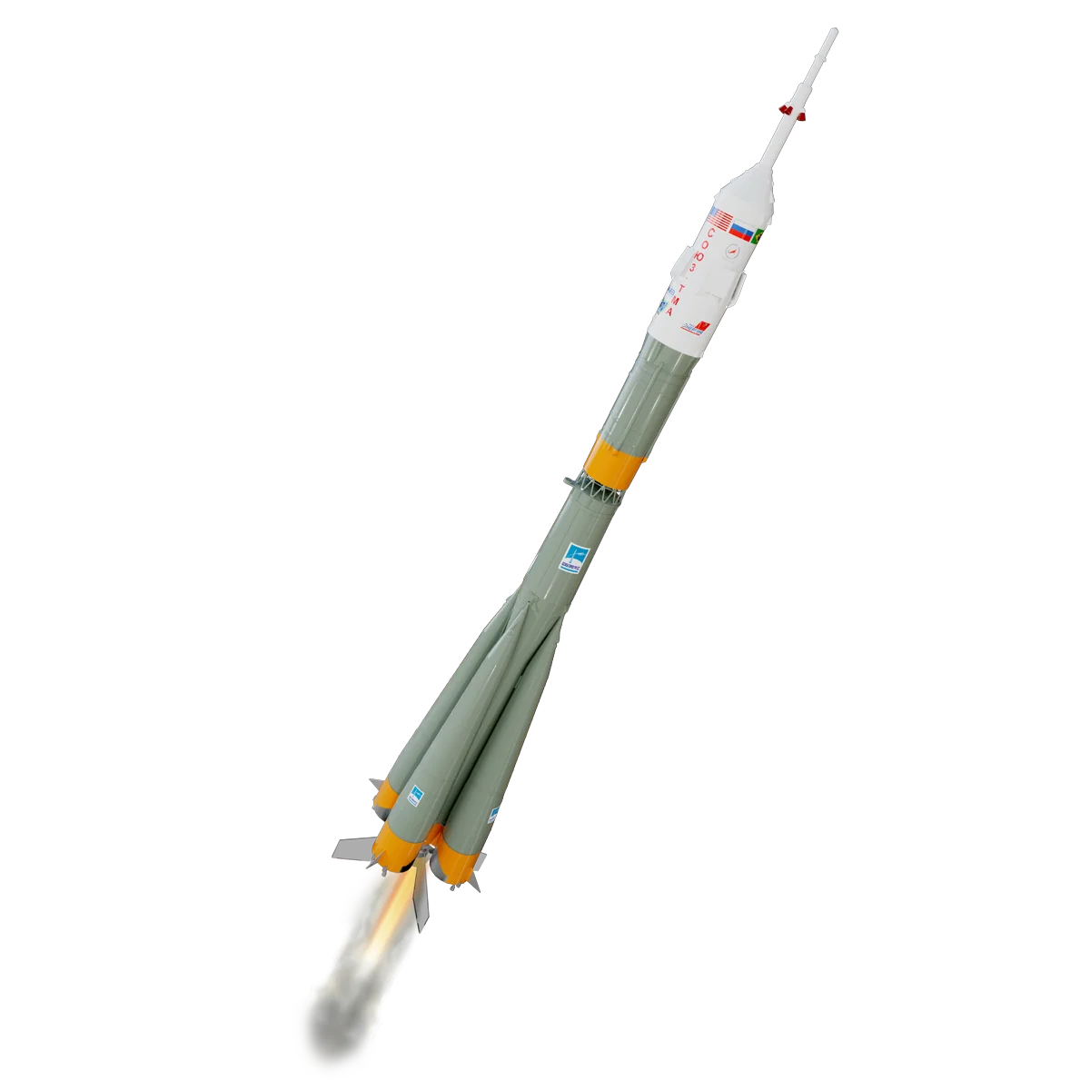 Pro Series II Soyuz Model Rocket Kit (EST9732)