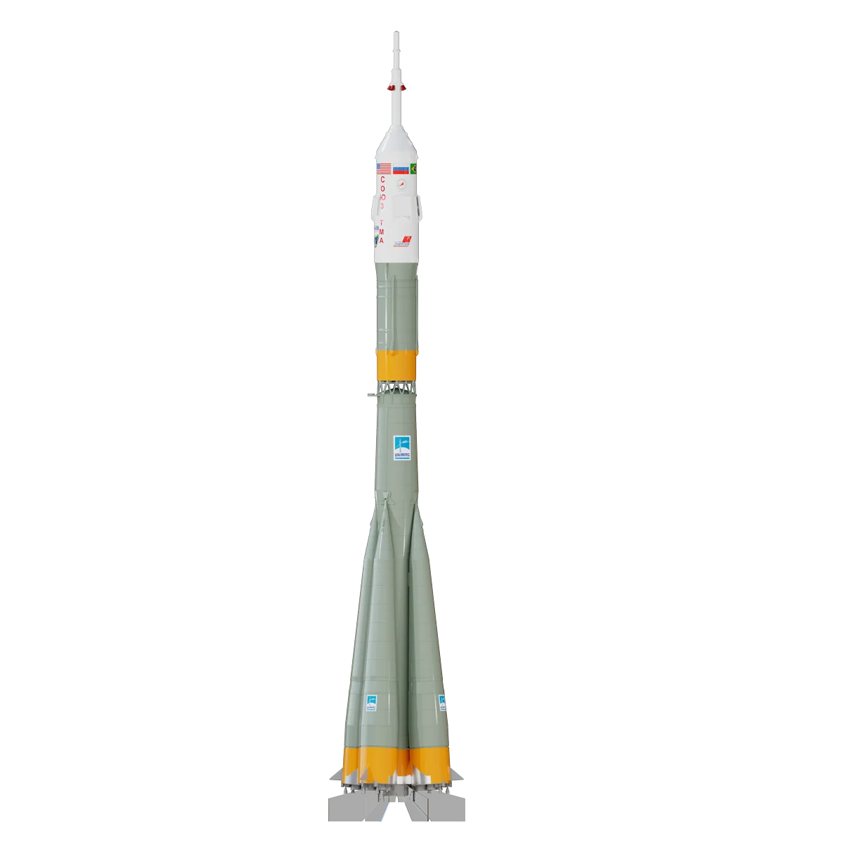 Pro Series II Soyuz Model Rocket Kit (EST9732)
