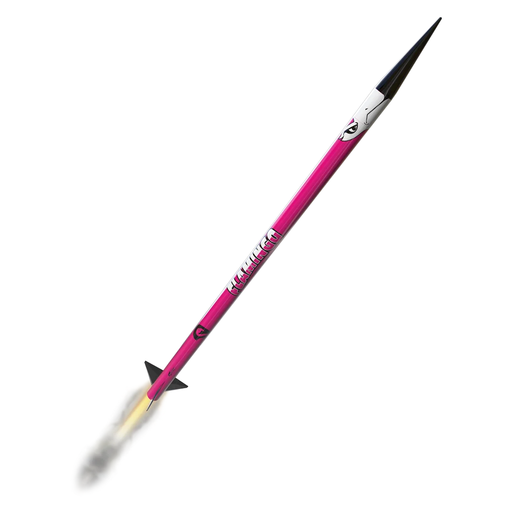 Pink Flamingo Pro Series II Model Rocket Kit (EST9736)