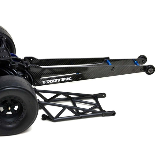 12" Adjustable Carbon Alloy RC Wheelie Bar Set for Team Associated DR10 (ETK1962)
